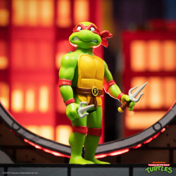 Figurine ReAction Raphael Toon Super7 Tortues Ninja