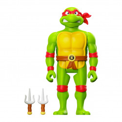 Figurine ReAction Raphael Toon Super7 Tortues Ninja