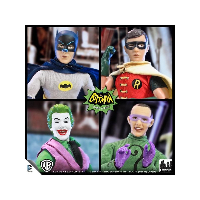 BATMAN Retro Action-Figure Classic série TV Figures Toy company BATMAN Retro Action-Figure Classic série TV Figures Toy company