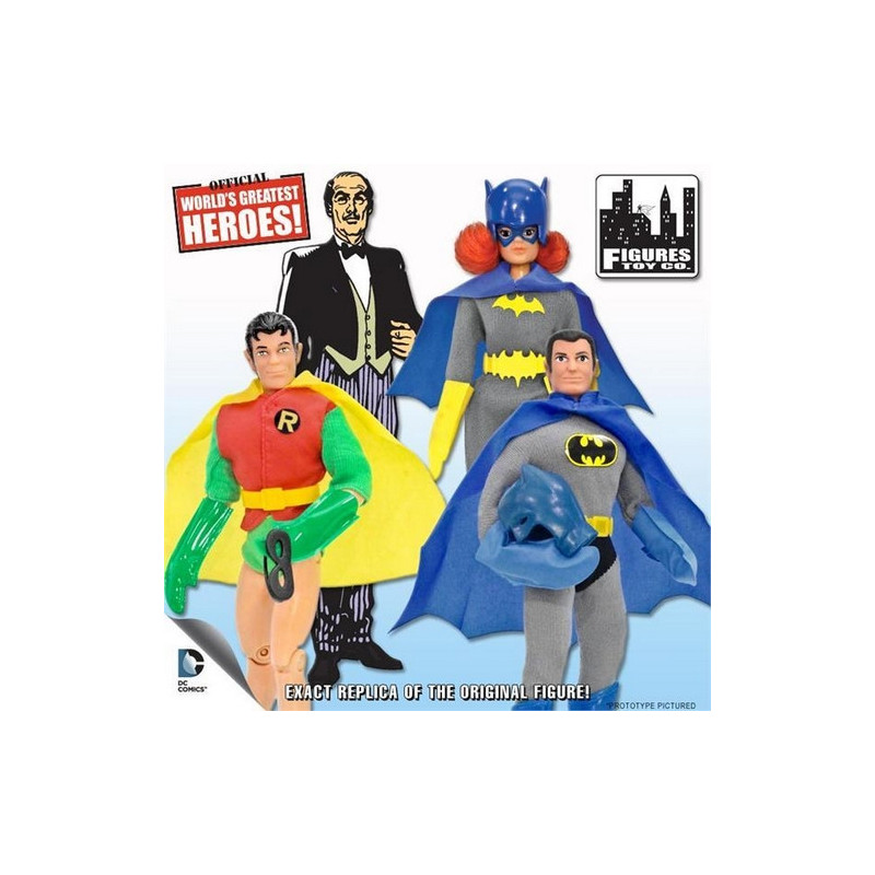 BATMAN Retro Action-Figure série 3 Figures Toy company BATMAN Retro Action-Figure série 3 Figures Toy company
