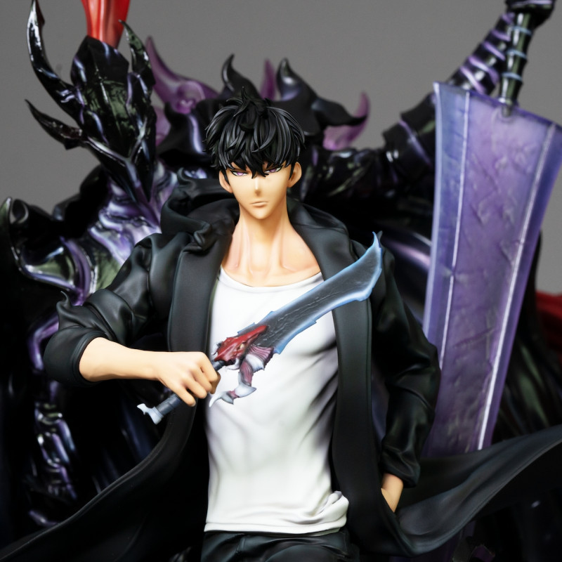 SOLO LEVELING Statue Sung et ses Ombres Kitsune Statue SOLO LEVELING Statue Sung et ses Ombres Kitsune Statue