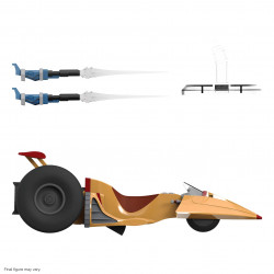 Space Racer Ultimates Super7 Silverhawks