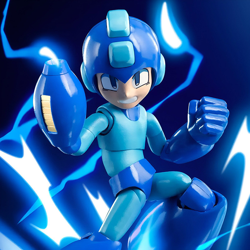 Figurine Megaman Rockman MDLX Threezero Megaman Figurine Megaman Rockman MDLX Threezero Megaman