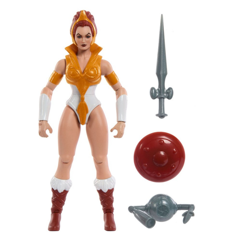 Figurine Vintage Masters Of The Universe (MOTU) - Teela Avec Bâton Serpent - Mattel 1981