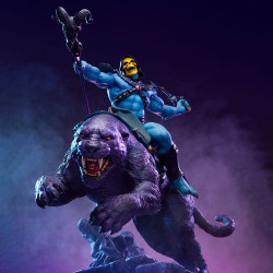 Statue Skeletor & Panthor Classic Deluxe Tweeterhead Maitres de l'Univers