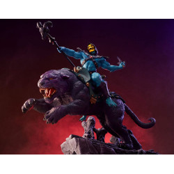 Statue Skeletor & Panthor Classic Deluxe Tweeterhead Maitres de l'Univers