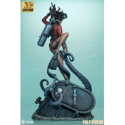 Statue Deep Down Premium Format Figure Sideshow Pulp Vixens