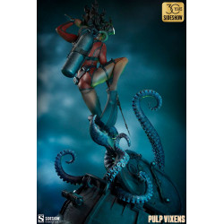 Statue Deep Down Premium Format Figure Sideshow Pulp Vixens