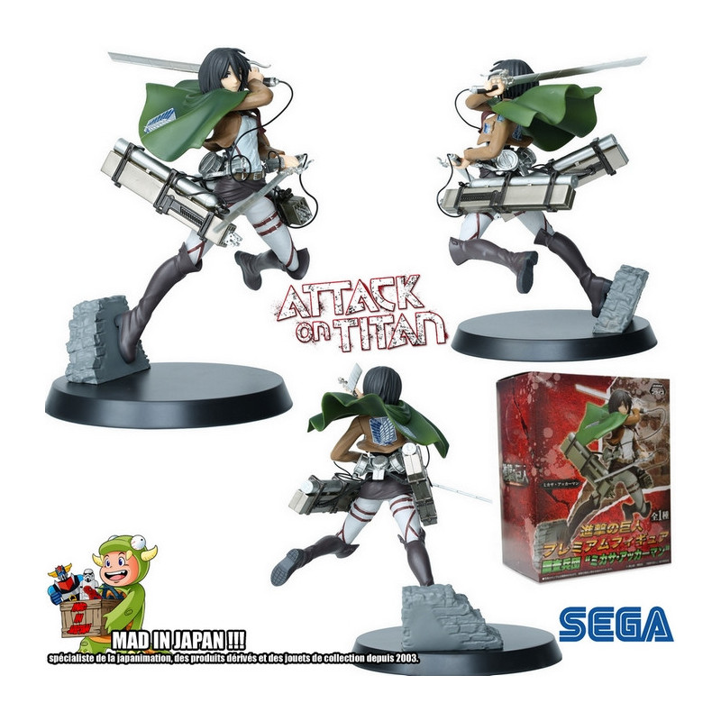 Mikasa dans figurines et statues pour jouet d'anime et manga