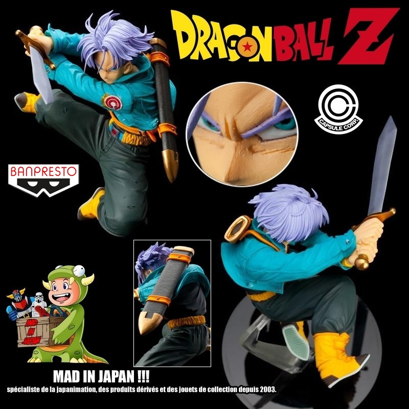 DRAGON BALL Z figurine Trunks Scultures Banpresto