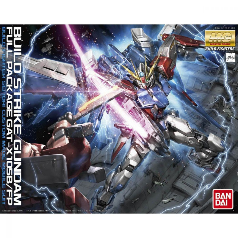 GUNDAM Master Grade Build Strike Gundam Full Pack Bandai Gunpla