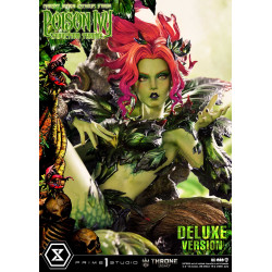 Statue Poison Ivy Throne Legacy Seduction Throne Deluxe Version Prime 1 Studio DC Comics