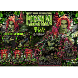 Statue Poison Ivy Throne Legacy Seduction Throne Deluxe Version Prime 1 Studio DC Comics