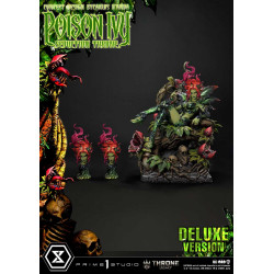 Statue Poison Ivy Throne Legacy Seduction Throne Deluxe Version Prime 1 Studio DC Comics