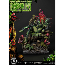Statue Poison Ivy Throne Legacy Seduction Throne Deluxe Bonus Version Prime 1 Studio DC Comics