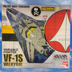 MACROSS Valkyrie VF-1S Roy Focker 1/55ème Bandai