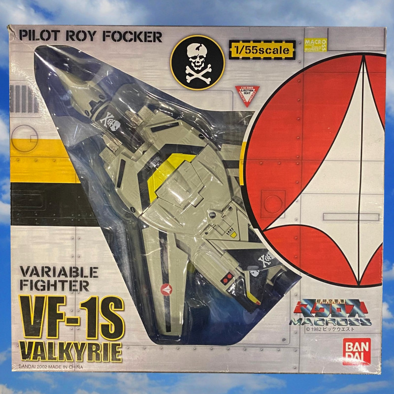 MACROSS Valkyrie VF-1S Roy Focker 1/55ème Bandai MACROSS Valkyrie VF-1S Roy Focker 1/55ème Bandai