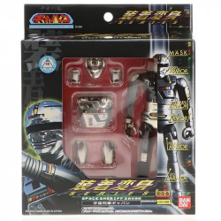 SPACE SHERIFF GAVAN Figurine X-OR GD-89 Chogokin Bandai