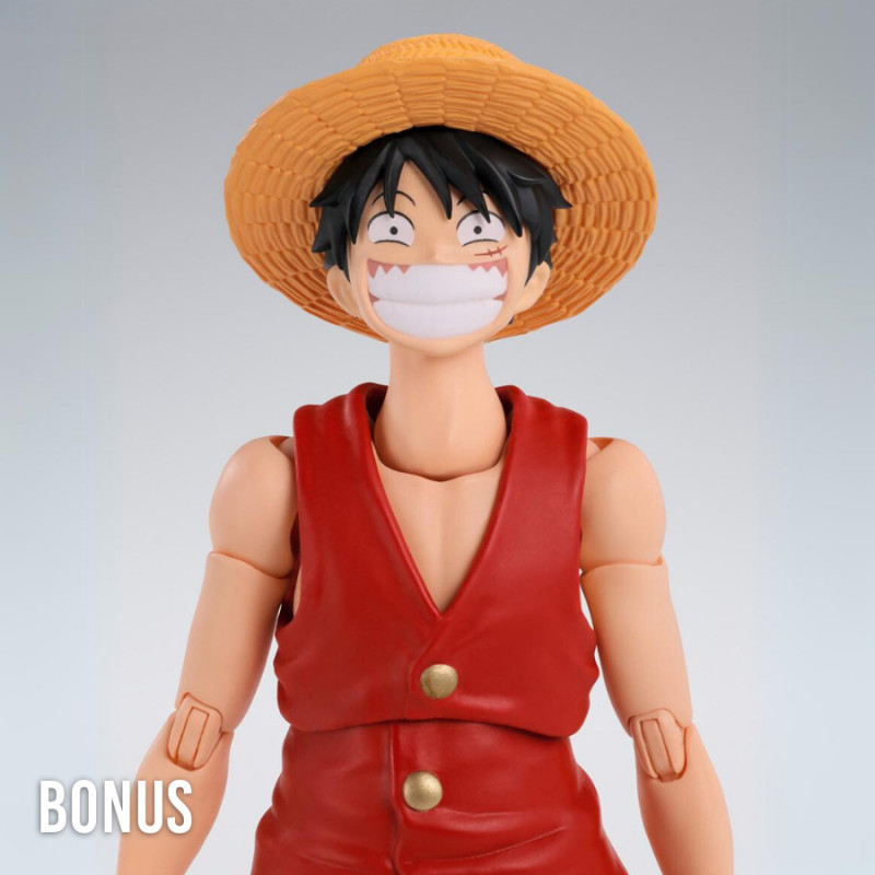 Figurina SH Figuarts Bandai &ndash; Monkey D. Luffy &ndash; One Piece Romance Dawn