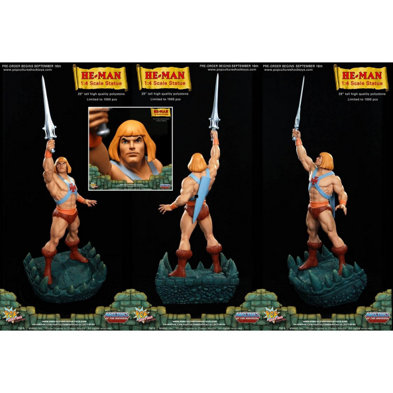 Maitres de l'Univers Statue Musclor (He-Man) Pop Culture Maitres de l'Univers Statue Musclor (He-Man) Pop Culture