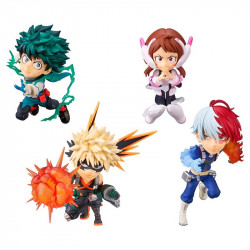 My Hero Academia Pack 4 Figurines WCF Banpresto