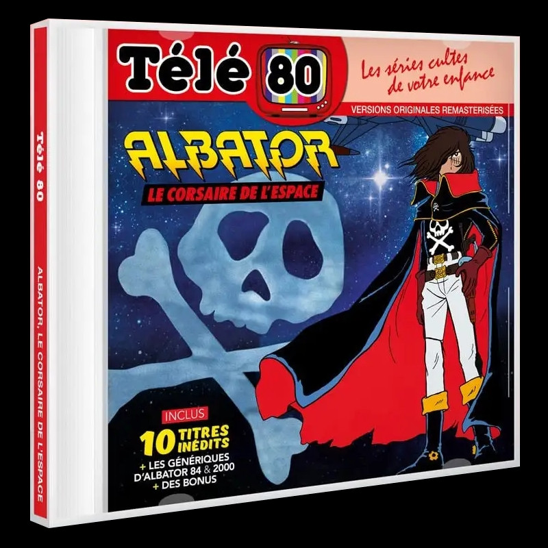 ALBATOR Le Corsaire de l'espace CD Audio Télé 80