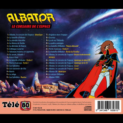 ALBATOR Le Corsaire de l'espace CD Audio Télé 80