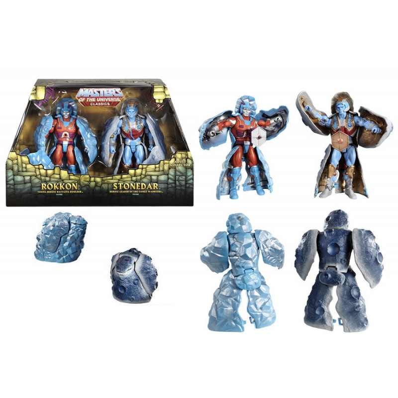 Maitres de l'Univers Classics figurines Rokkon & Stonedar Maitres de l'Univers Classics figurines Rokkon & Stonedar