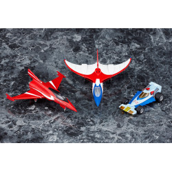 GATCHAMAN Pack 6 Véhicules Feature Models EX Gokin Art Storm