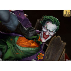 Statue Batman vs The Joker Eternal Enemies Premium Format Sideshow DC Comics