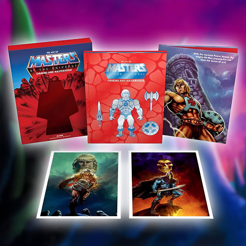 Art Book Masters of the Universe Origins and Masterverse Deluxe Edition Dark Horse Maitres de l'Univers Art Book Masters of the Universe Origins and Masterverse Deluxe Edition Dark Horse Maitres de l'Univers