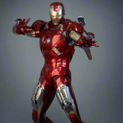 AVENGERS Statue Iron Man Mark VII 1/2  Queen Studios