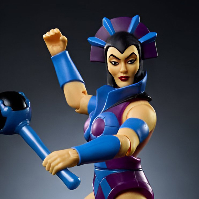 Figurine Evil-Lyn Cartoon Collection Mattel Maitres de l'Univers Origins Figurine Evil-Lyn Cartoon Collection Mattel Maitres de l'Univers Origins