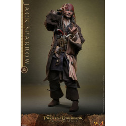 Figurine DX Jack Sparrow Deluxe Version Hot Toys Pirates des Caraïbes