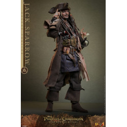 Figurine DX Jack Sparrow Deluxe Version Hot Toys Pirates des Caraïbes