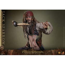 Figurine DX Jack Sparrow Deluxe Version Hot Toys Pirates des Caraïbes