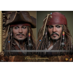 Figurine DX Jack Sparrow Deluxe Version Hot Toys Pirates des Caraïbes