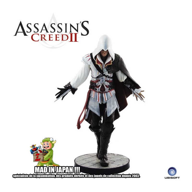 ASSASSIN 'S CREED II Figurine Ezio Auditore tenue blanche ASSASSIN 'S CREED II Figurine Ezio Auditore tenue blanche