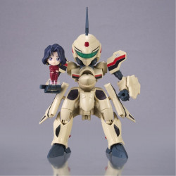 Figurine YF-19 & Myung Fang Lone Tiny Session Bandai Macross Plus