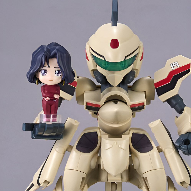 Figurine YF-19 & Myung Fang Lone Tiny Session Bandai Macross Plus