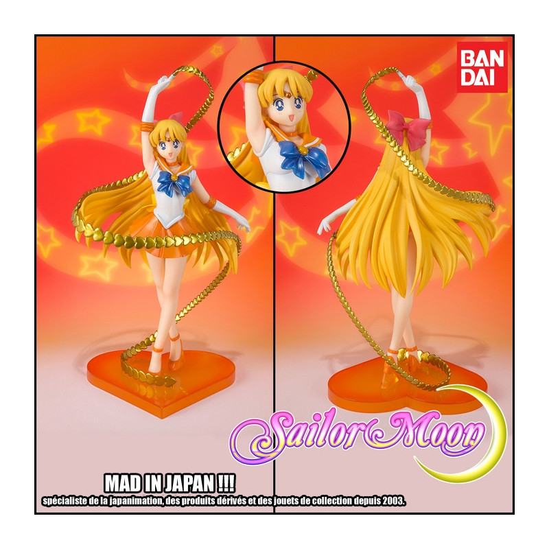Sailor Moon Figurine Sailor Venus Figuarts Zero Bandai Tamashii Sailor Moon Figurine Sailor Venus Figuarts Zero Bandai Tamashii