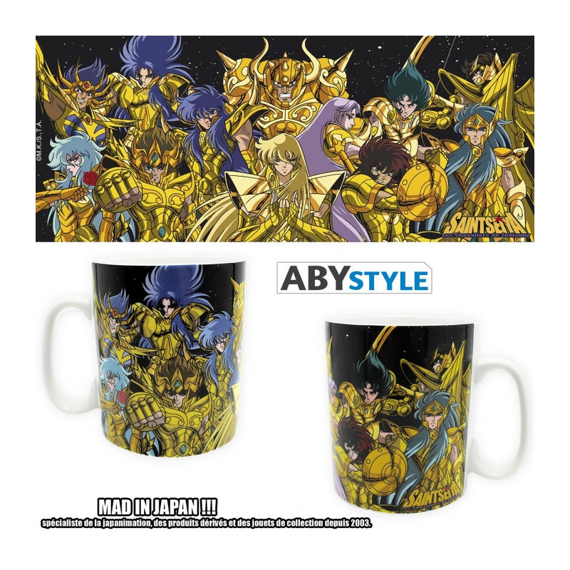 SAINT SEIYA Mug Chevaliers d'or Abystyle SAINT SEIYA Mug Chevaliers d'or Abystyle