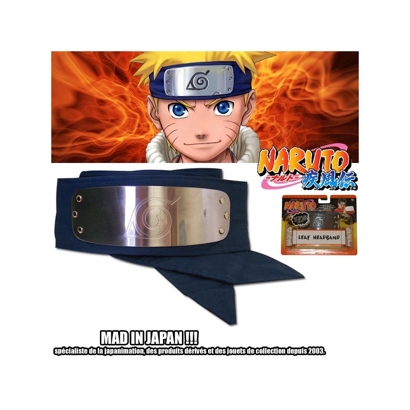 Collier Naruto Konoha - L'Univers Otaku