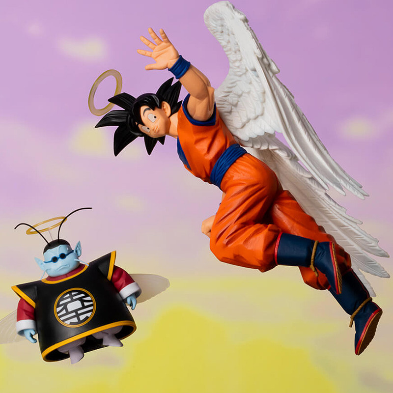 Figurines Son Goku & Kaio Ichiban Kuji Duel To The Future Last One Bandai Dragon Ball Z