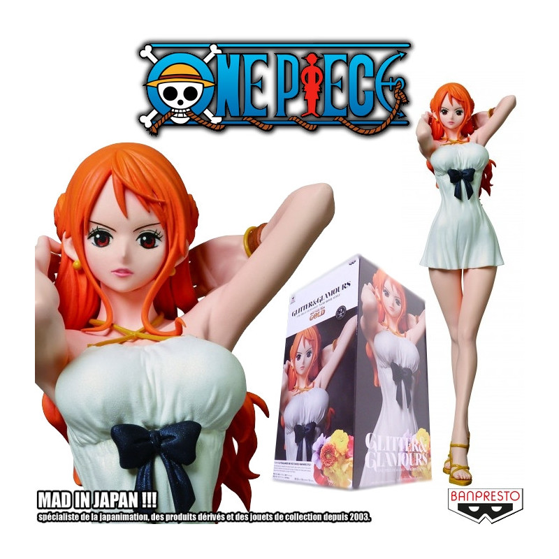 Figurine One Piece Nami - Glitter & Glamours Splash Style - Banpresto 23cm - Neuve