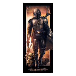 Impression Art Print The Mandalorian Sideshow Star Wars