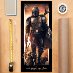 Impression Art Print The Mandalorian Sideshow Star Wars