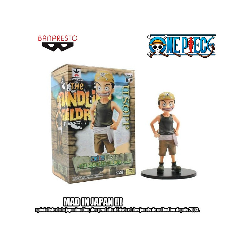ONE PIECE Figurine Usopp Grandeline Children Banpresto ONE PIECE Figurine Usopp Grandeline Children Banpresto