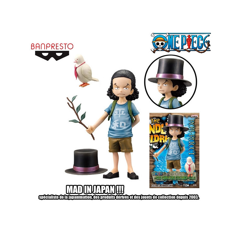 ONE PIECE Figurine Rob Lucci Grandeline Children Banpresto ONE PIECE Figurine Rob Lucci Grandeline Children Banpresto