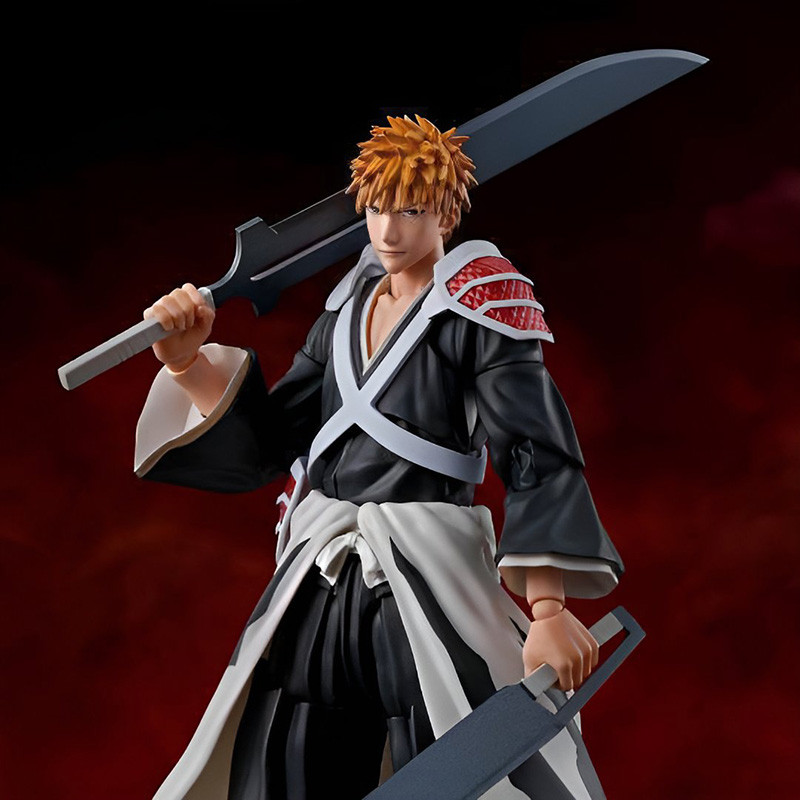 SH Figuarts Ichigo Kurosaki Dual Zangetsu Bandai Bleach Thousand Year Blood War